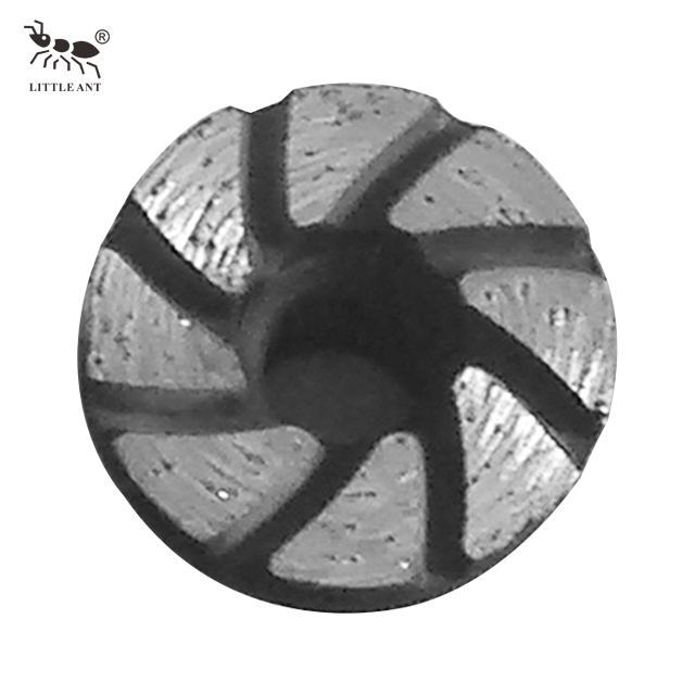Helical Gear Metal Bond Diamond Concrete Grinding Wheel