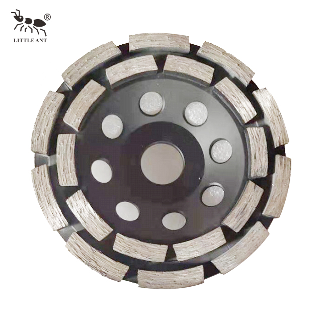 ∮125mm Double Row Grinding Wheel Metal Bond Coarse for Grinding Concrete 
