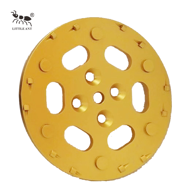 PCD Metal Diamond Grinding Plate circular disc for Concrete New Product 