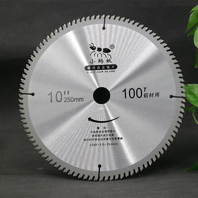 10 Inch 100 Teeth Tct Aluminium Cutting, 10 Inch Table Saw Blade For Laminate Flooring